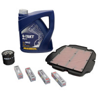 Maintenance Set oil 4L + air filter + oil filter + spark plugs